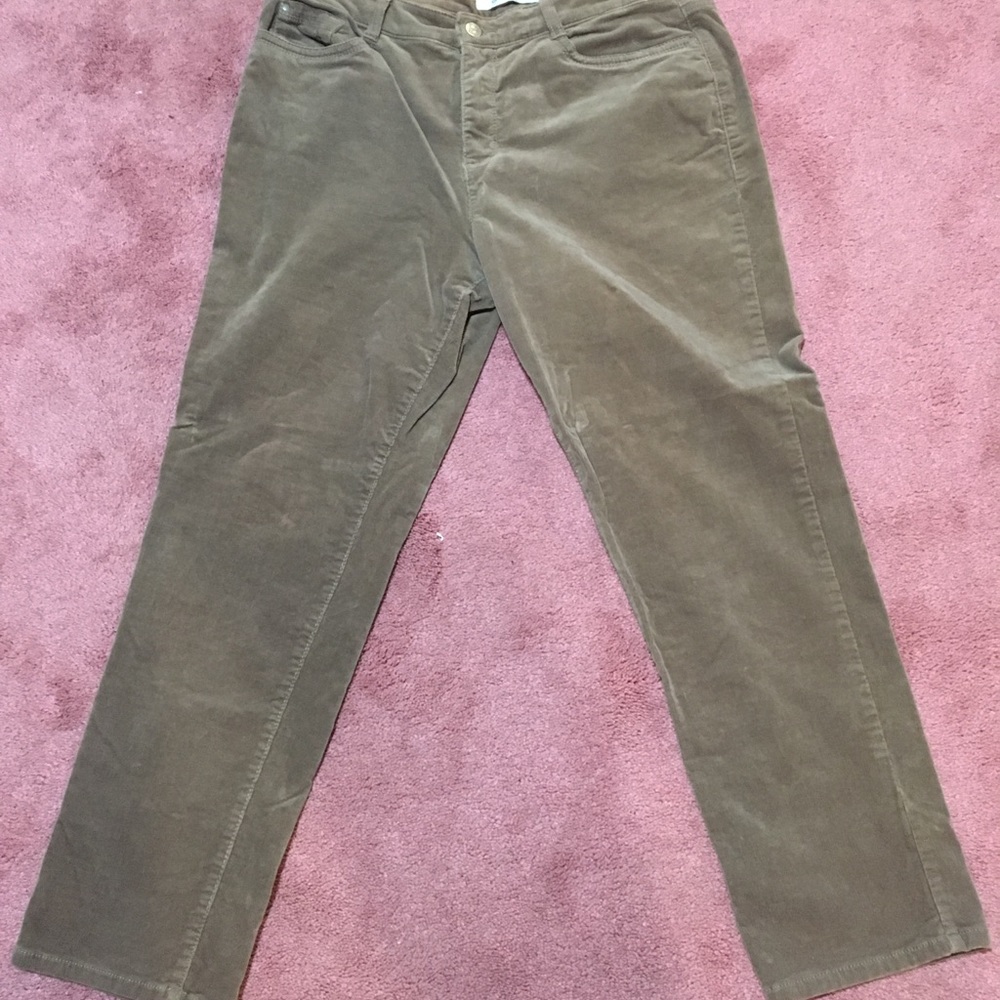 Brown corduroy pants